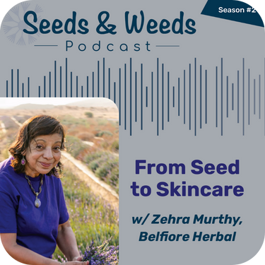 From Seed to Skincare with Zehra Murthy at Belfiore Herbal