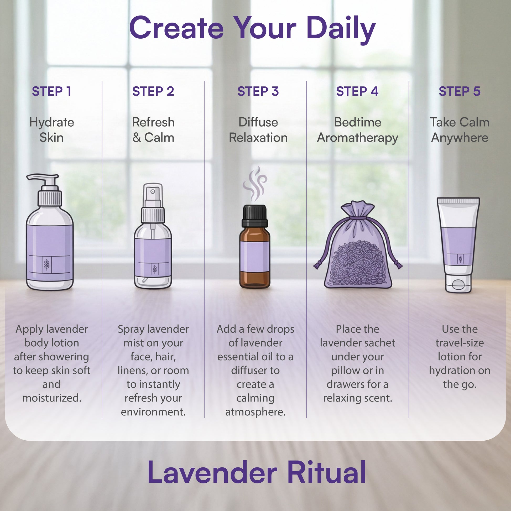 Calming Lavender Gift Set