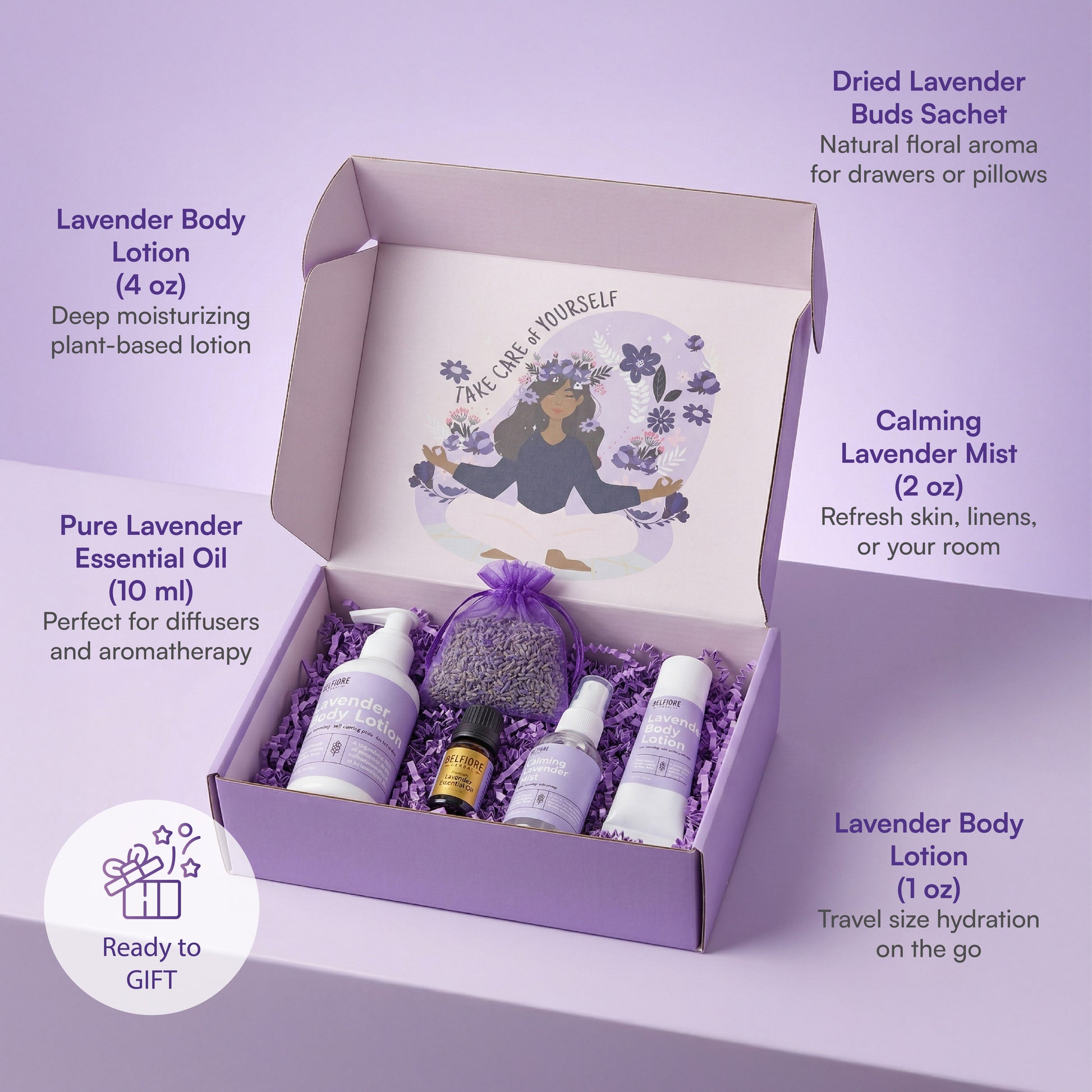 Calming Lavender Gift Set
